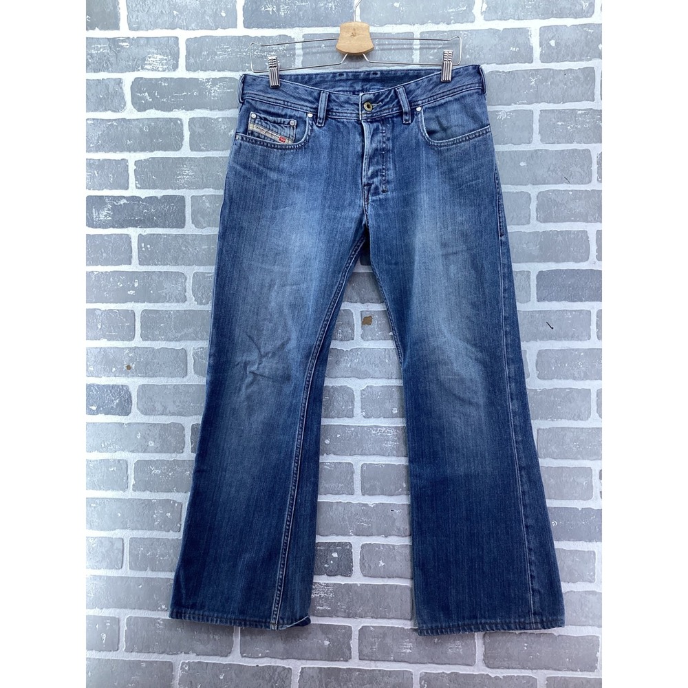 Diesel Industry Denim Division Blue Bootcut Jeans Made in Italy Size 30 Womens